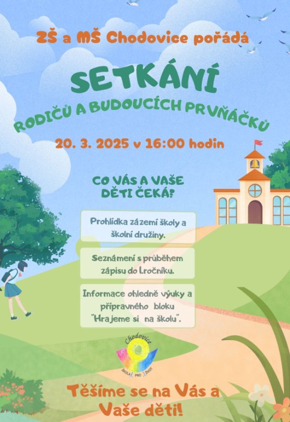 Setkání rodičů a budoucích prvňáčků