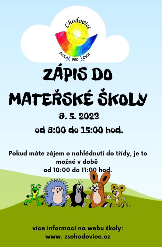 Zápis do MŠ
